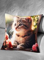 Kuddfodral med dragkedja 