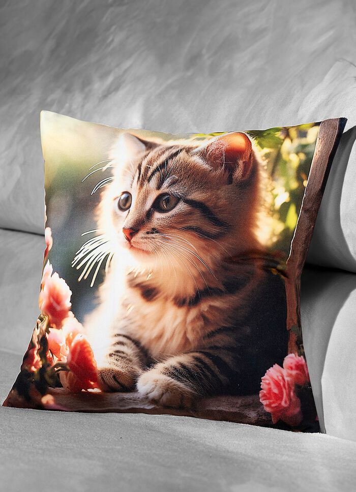 Kuddfodral med dragkedja 