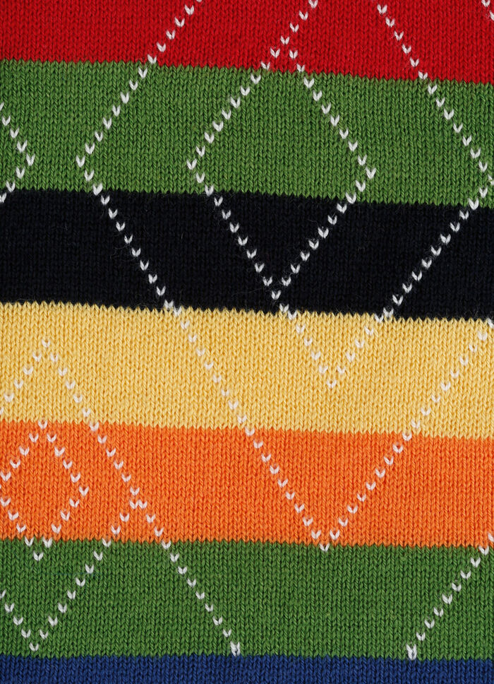 Tröja i jacquarddesign 