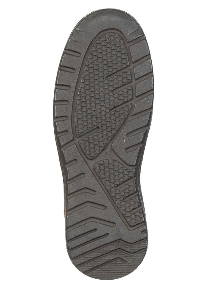 GINO GALANTE, bekv&auml;ma herrtofflor, bredd H, med uttagbar fotb&auml;dd KASTANIE