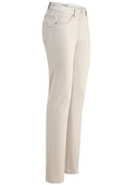 Jeans med push-up effekt BEIGE