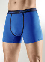 Fyrapack byxor med kontrasterande passpoaler 