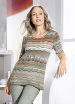 Skjorta med all-over design 