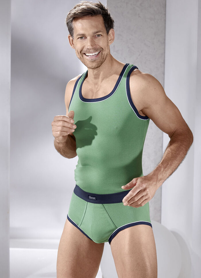 Trepack finribbade trosor 