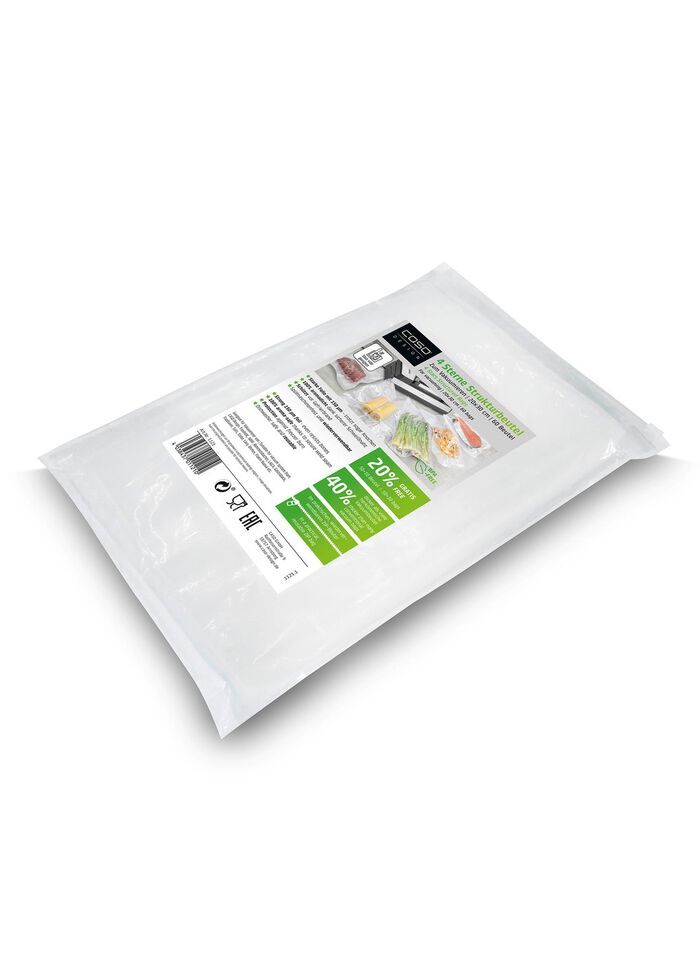 Foliep&aring;sar f&ouml;r Caso vakuumf&ouml;rslutare TRANSPARENT