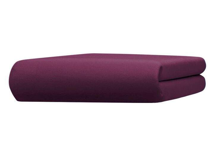 Ingjutet lakan i fin jersey med elastan BORDEAUX