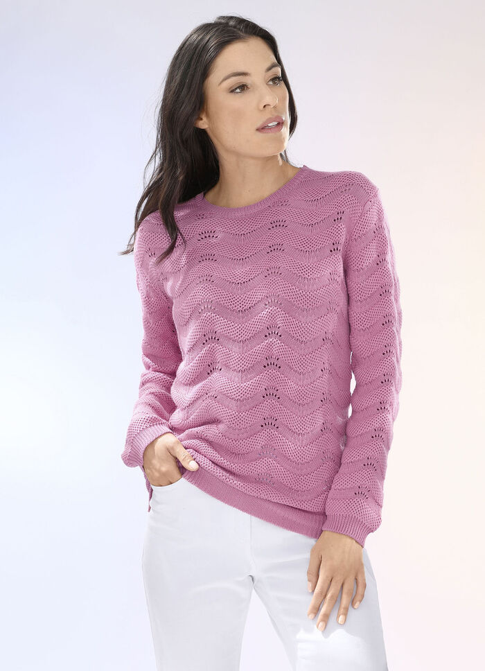 Tröja i blandade mönster ROSA