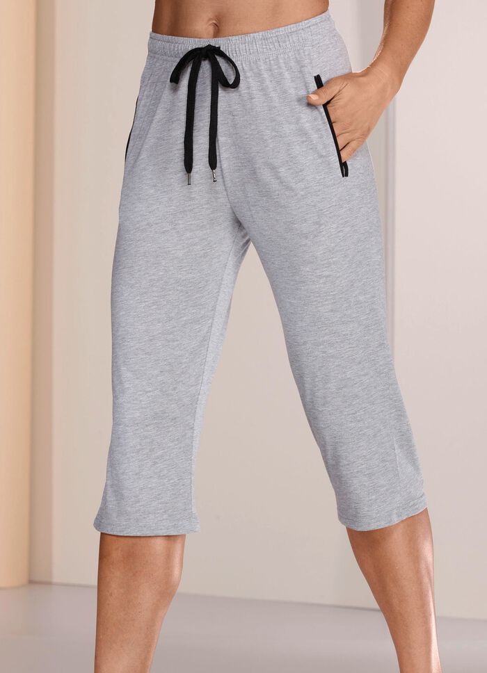 Tv&aring; paket s&ouml;mn- och vardagsbyxor med dragsko och fickor 