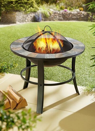 Stonegate spis med snygg skiffermosaikfinish 