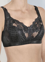 Miss Mary-bh med elastiska spetsinsatser SCHWARZ