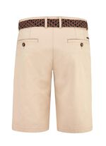 Avslappnade "Redpoint" bermudas med tygb&auml;lte i 3 f&auml;rger 