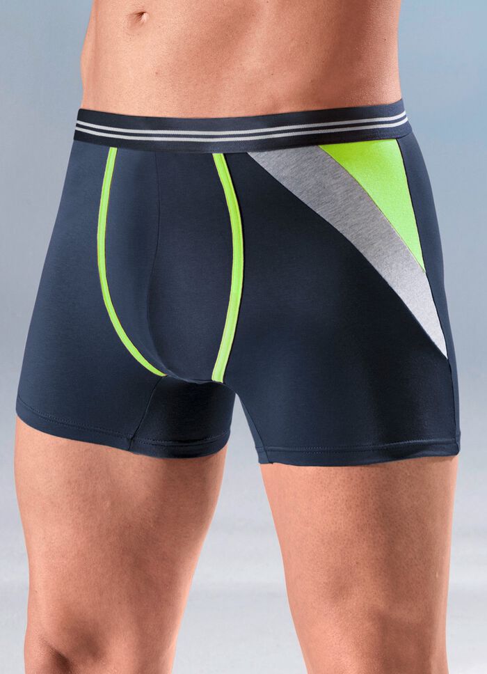 Fyrapack byxor med f&auml;rgade inl&auml;gg 