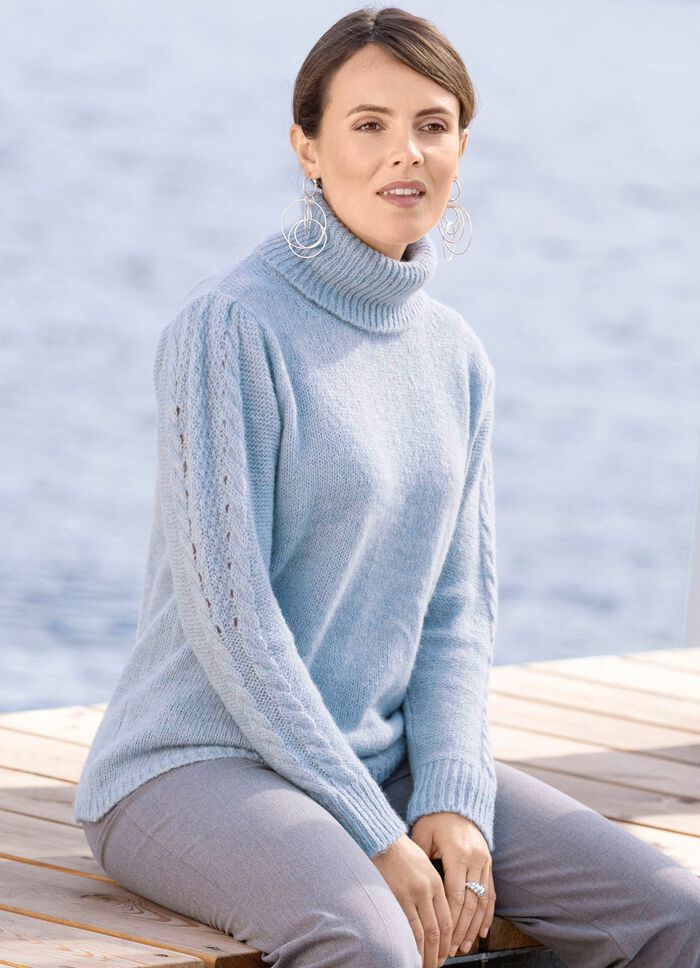 Tr&ouml;ja med alpackam&ouml;nster 