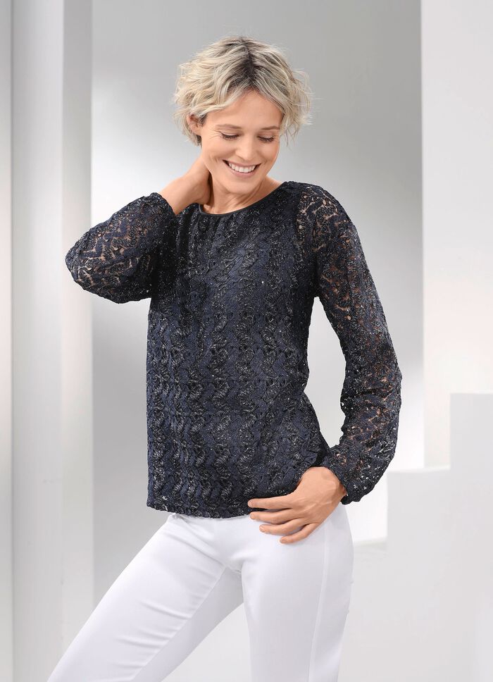 Tunika med integrerad topp 