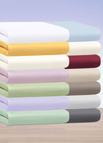 Mako finjacka i jersey och örngott gjorda av 100 % bomull GRANAT