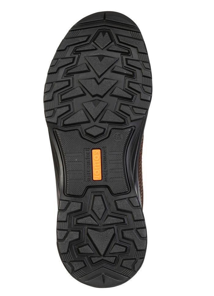 Klassiska herrtofflor, bredd H, med uttagbar fotb&auml;dd MOKKA