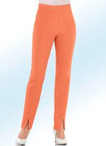 Byxor med trendiga benslitsar 