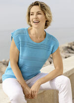 Tröja i blandade mönster TURKOS