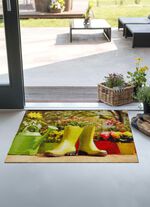 D&ouml;rrmatta med halkfri vinylbaksida 