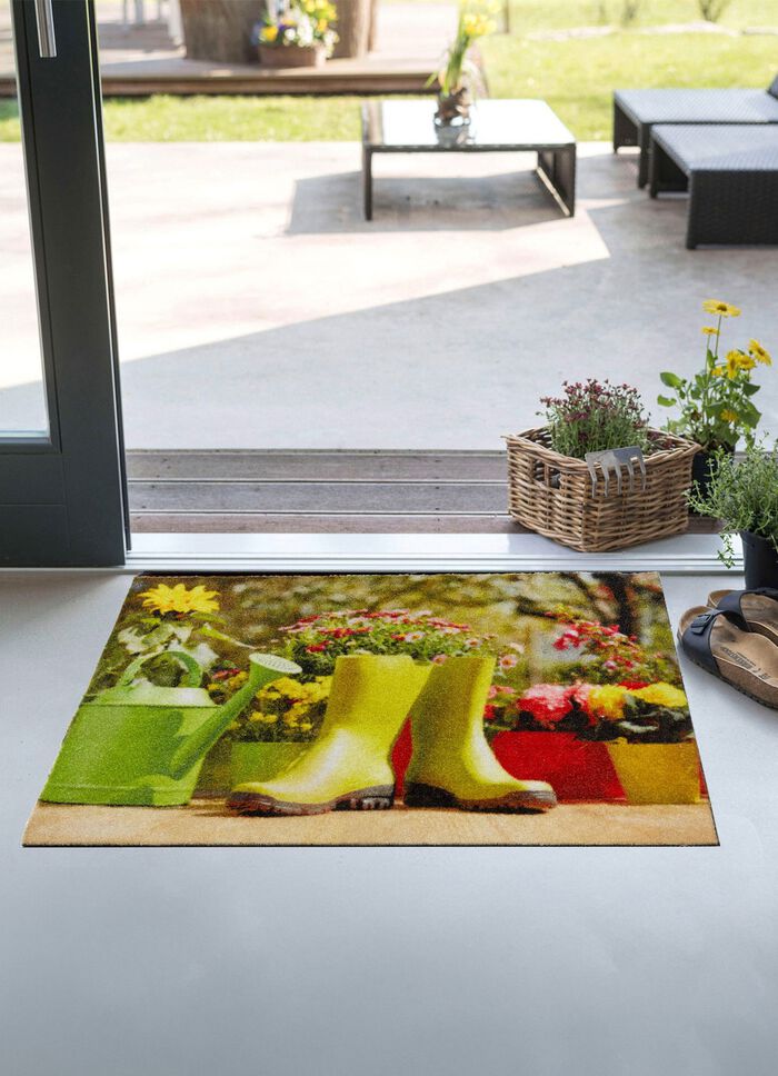 D&ouml;rrmatta med halkfri vinylbaksida 