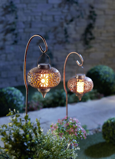 Solar lights Orient, set om 2 