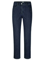 Ankellånga jeans i 5-ficksform 