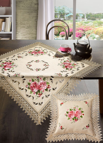 Rumsdekoration med härligt blommotiv 