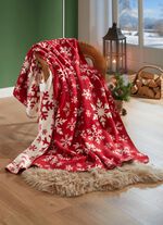 Filt med iskristallmotiv 