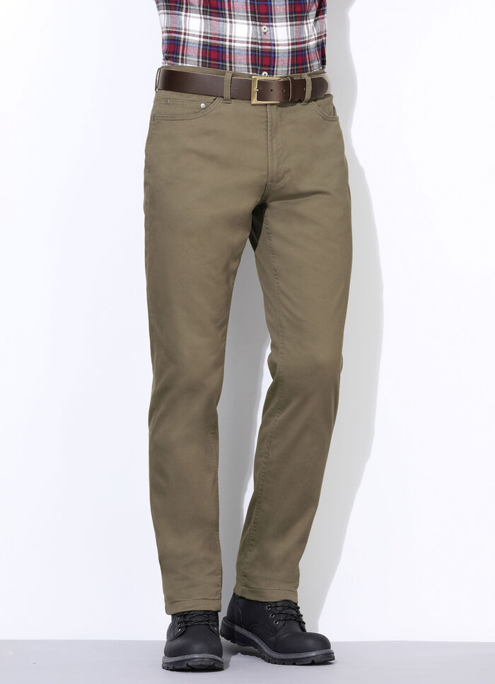 Bekväma termobyxor i 3 färger KHAKI