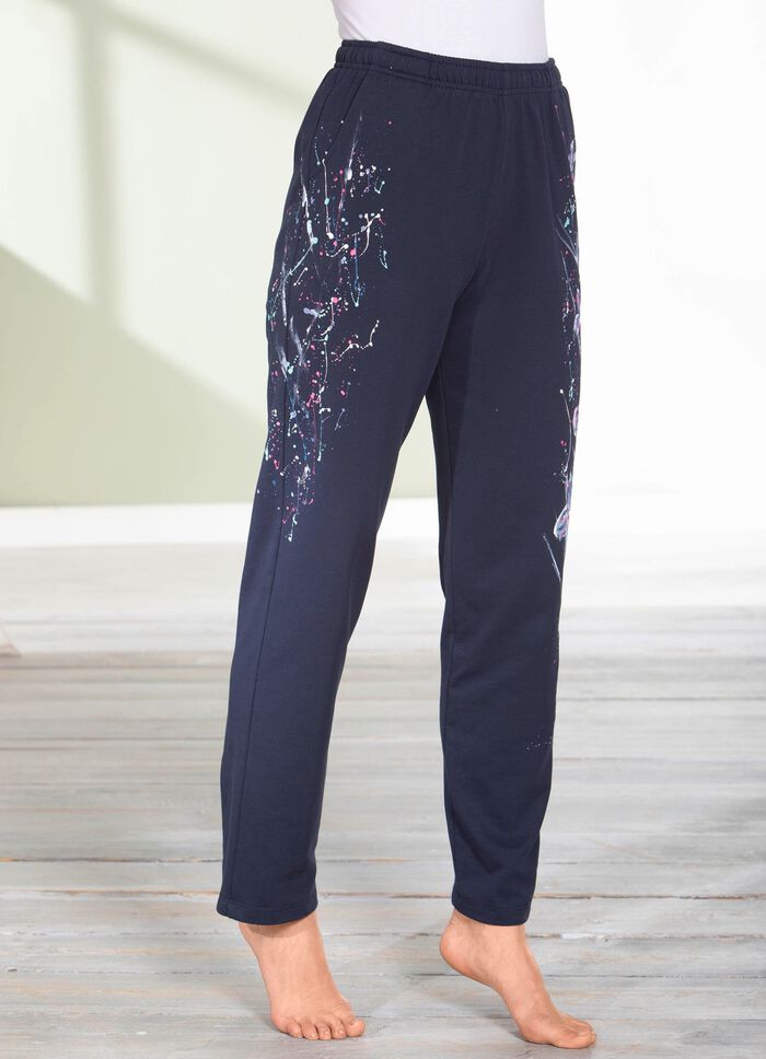 Byxor med en fantastisk blommig design MARIN