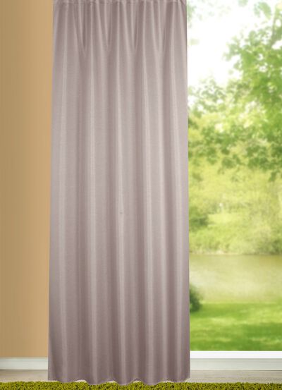 Opak m&ouml;rkl&auml;ggningssjal i strukturerad linnelook 