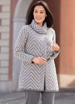 Kofta med utsmyckade detaljer 