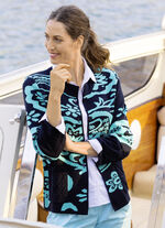 cardigan i jacquarddesign 