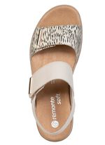 Remonte, eleganta damsandaler med uttagbar fotb&auml;dd 
