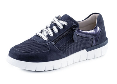 ELENA EDEN sneakers av mocka och luftigt textilmaterial, , large