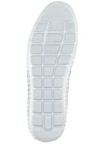 Gemini st&ouml;vlar i mockasin med justerbart dekorativt l&aring;s VIT