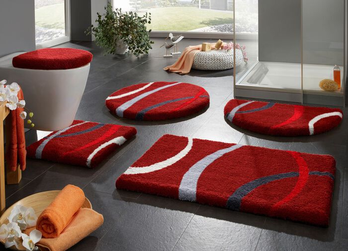 Supermjukt badrumsset med latexbaksida fr&aring;n Grund R&Ouml;D