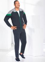 Fritidsdress med elastiska &auml;rmmuddar 