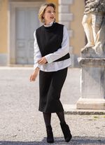 Skjorta i stickad look 