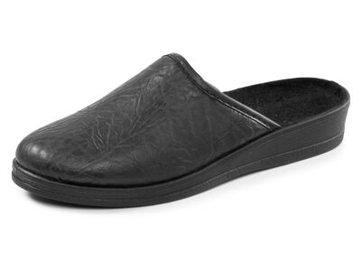 Klassiska damtofflor med textilfoder 