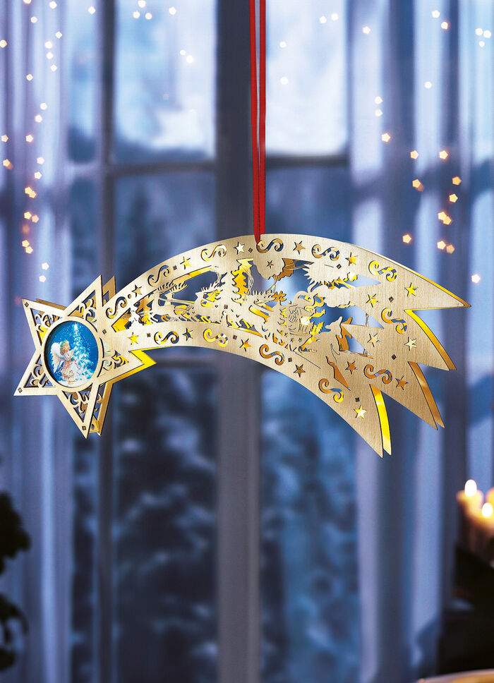 Upplyst fönsterkomet 