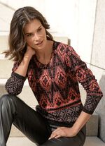 Tröja med fint glitter 