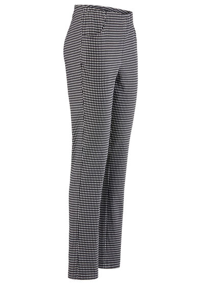 Byxor med trendigt hundtandsmönster 