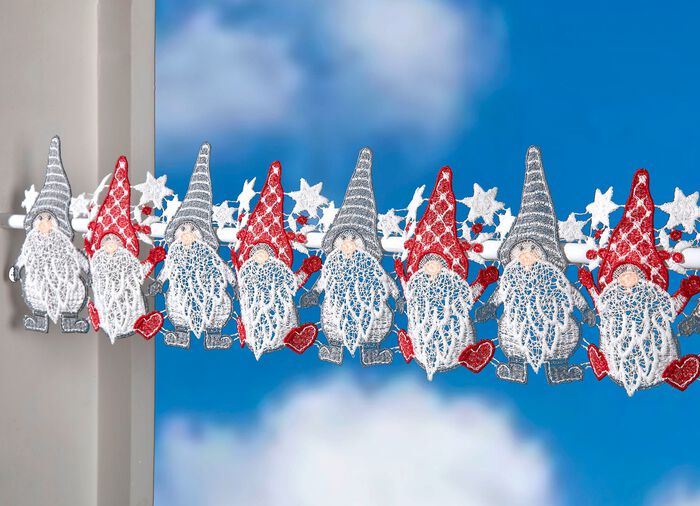 St&aring;ngdekoration gjord av &auml;kta Plauenspets 