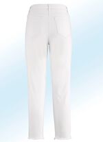 7/8-l&aring;ng byxa med intressanta fransar 