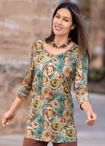 L&aring;ng skjorta med veck 