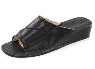 Klassiska dammulor, tillverkade av l&auml;der 