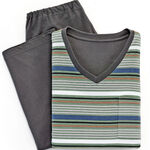 Shorts med V-ringning 