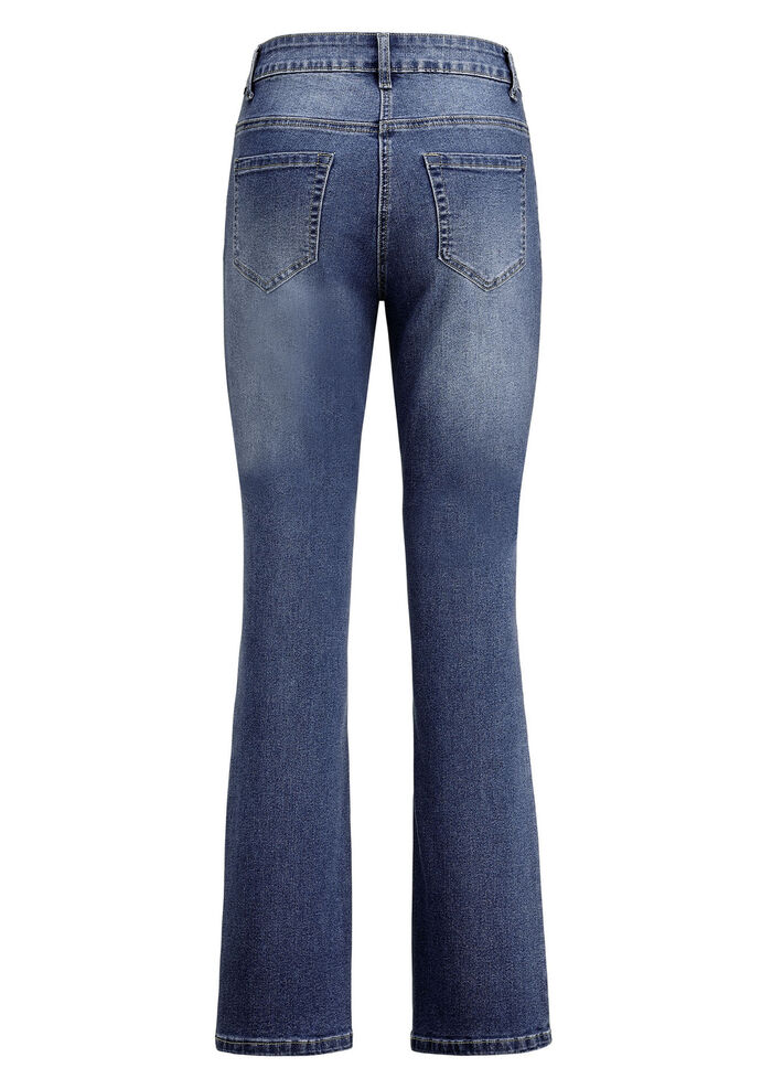Jeans med lätt utsvängda ben BÄR