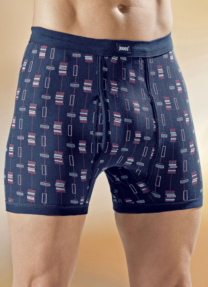 Byxor i fyrpack med pipad gylf och heltäckande design 